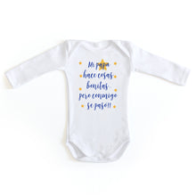 Cargar imagen en el visor de la galería, Body Personalizado "Mi papá hace cosas bonitas"