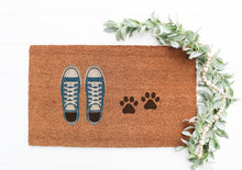 Charger l'image dans la galerie, Paillasson personnalisé en fibre de coco avec pantoufles pour animaux de compagnie