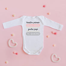 Charger l'image dans la galerie, Body Personalizado "Nuestro primer día del padre juntos"