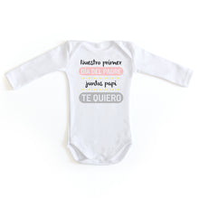 Charger l'image dans la galerie, Body Personalizado "Nuestro primer día del padre juntos"