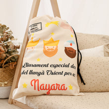 Cargar imagen en el visor de la galería, Saco Reyes Magos Personalizado para Regalos Navidad