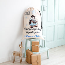 Charger l'image dans la galerie, Sac Olentzero personnalisé pour les cadeaux de Noël