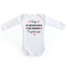 Charger l'image dans la galerie, Body personalizado "Tengo el mejor papá del mundo"