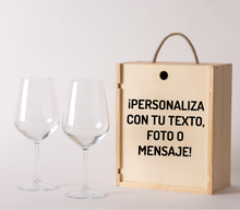Charger l&#39;image dans la galerie, Copas De Vino Personalizadas con Estuche
