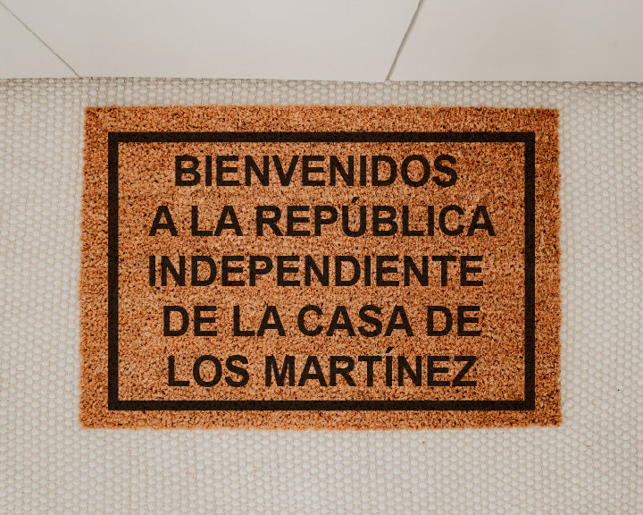 Felpudo Personalizado para la Entrada de Casa  Personaliza tu Felpudo con  tus Perros o Gatos